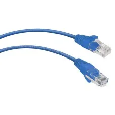 PC-UTP-RJ45-Cat.5e-3m-BL-LSZH (9532c), синий. Патч-корд медный. CABEUS