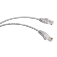 PC-UTP-RJ45-Cat.6-20m-LSZH (9596c), серый. Патч-корд медный. CABEUS
