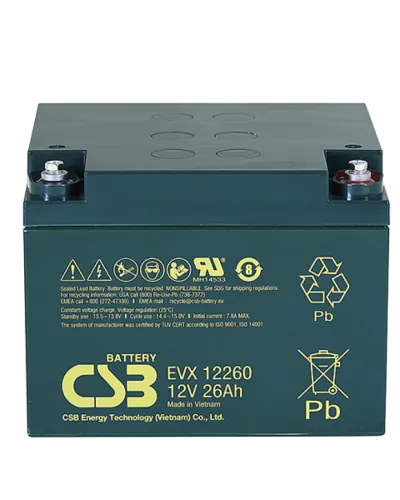 CSB EVX 12260. Аккумулятор герметичный свинцово-кислотный. CSB в Вологде