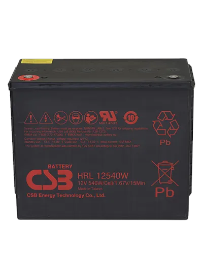 CSB HRL 12540W FR. Аккумулятор герметичный свинцово-кислотный. CSB в Вологде
