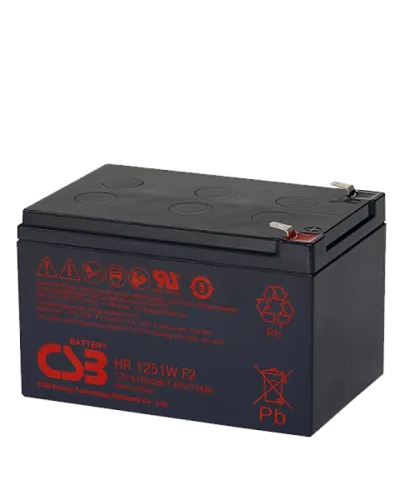 CSB HR 1251W. Аккумулятор герметичный свинцово-кислотный. CSB в Вологде