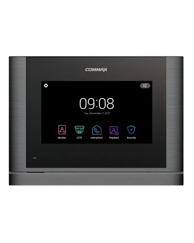 CDV-704MF/XL (темное серебро). Монитор видеодомофона цветной. Commax в Вологде