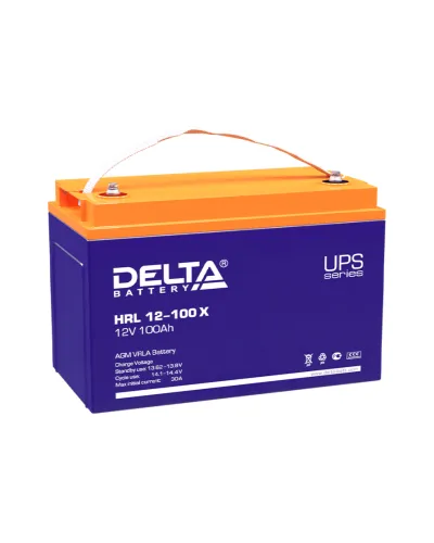 Delta HRL 12-100 X. Аккумулятор герметичный свинцово-кислотный. Delta в Вологде