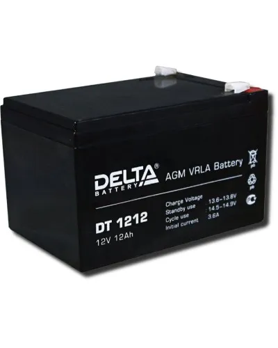 Delta DT 1212. Аккумулятор герметичный свинцово-кислотный. Delta в Вологде