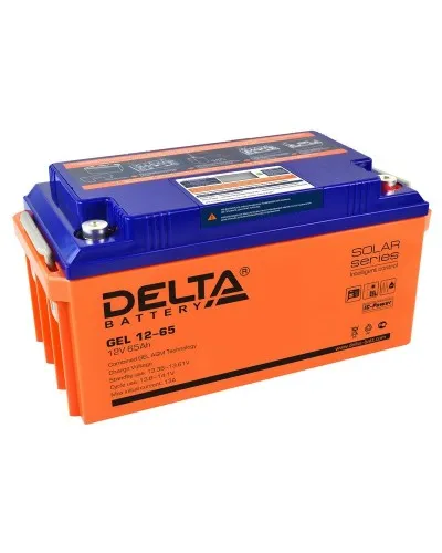 Delta GEL 12-65. Аккумулятор герметичный свинцово-кислотный. Delta в Вологде