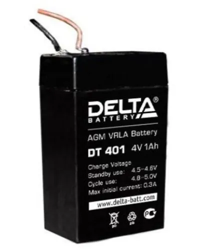 Delta DT 401. Аккумулятор герметичный свинцово-кислотный. Delta в Вологде