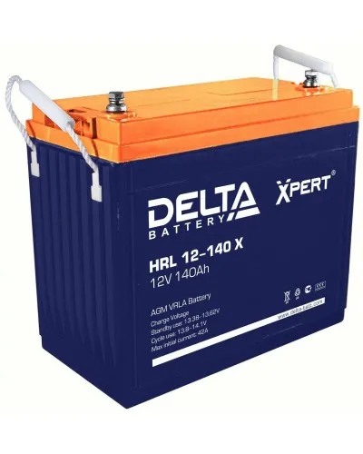 Delta HRL 12-140 X. Аккумулятор герметичный свинцово-кислотный. Delta в Вологде