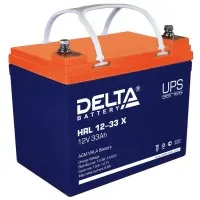 Delta HRL 12-33 X. Аккумулятор герметичный свинцово-кислотный. Delta