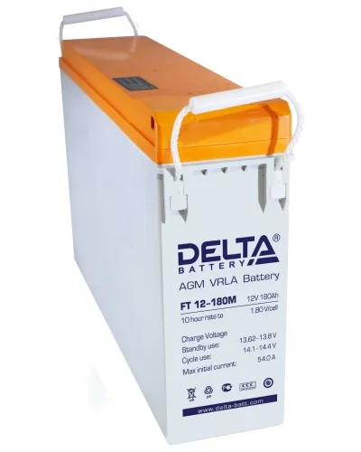 Delta FT 12-180 M. Аккумулятор герметичный свинцово-кислотный. Delta в Вологде