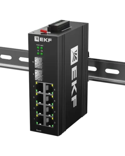 TSX-ML2-2GX/SFP-8GTP. Промышленный управляемый коммутатор. EKF в Вологде