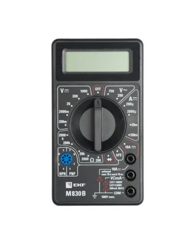 Мультиметр цифровой M830B Master (In-180701-bm830B). Мультиметр цифровой. EKF в Вологде