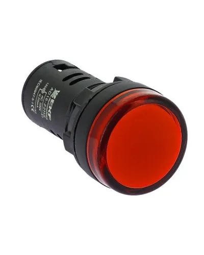 AD16-22HS красный 230 В AC (ledm-ad16-r). Матрица светодиодная красный. EKF в Вологде