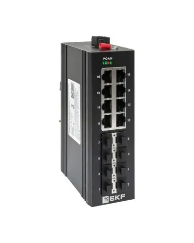 TSX-U-8GX/SFP-8GT. Промышленный неуправляемый коммутатор. EKF в Вологде