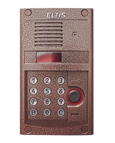 DP400-RDC24 (медь). Блок вызова домофона. ELTIS в Вологде