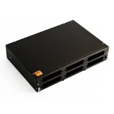 FO-19V-2U-6xSLT-W130H30-48UN-BK. Кросс оптический 19. Hyperline