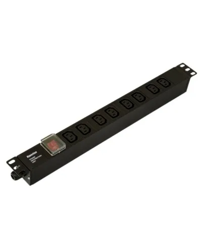 SHE19-8IEC-S-CB. Блок розеток 19. Hyperline в Вологде