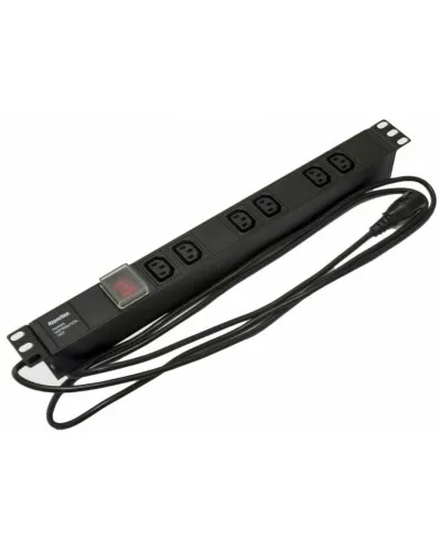 SHE19-6IEC-S-2.5IEC. Блок розеток 19. Hyperline в Вологде