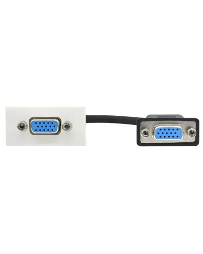 Розетка VGA M/M PRIMER РКМ-20-20-П белый IEK (PR-KK40D-RV-0-2-K01). Розетка. IEK в Вологде