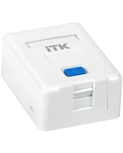 CS2-012: Корпус настенной розетки для 1 модуля Keystone Jack в Вологде