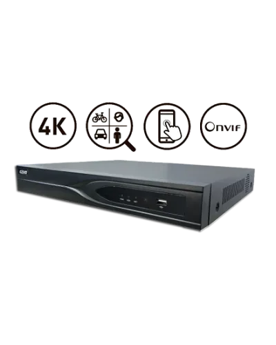 KN-PRO32/2-4K-AI. Видеорегистратор IP 32-канальный. KENO в Вологде