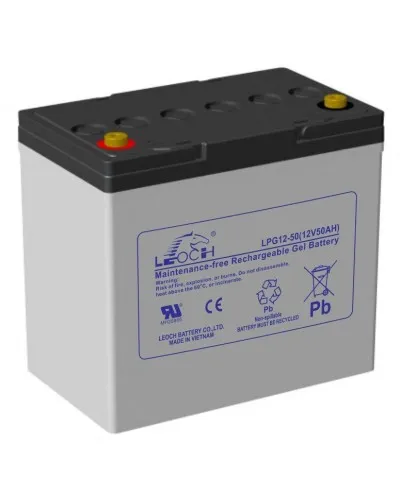 LEOCH LPG 12-50. Аккумулятор герметичный свинцово-кислотный. LEOCH в Вологде