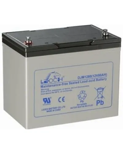 LEOCH DJM 1280. Аккумулятор герметичный свинцово-кислотный. LEOCH в Вологде
