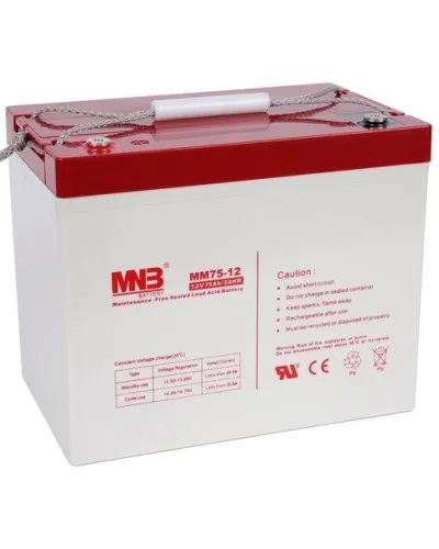 MNB MM 75-12. Аккумулятор герметичный свинцово-кислотный. MNB в Вологде