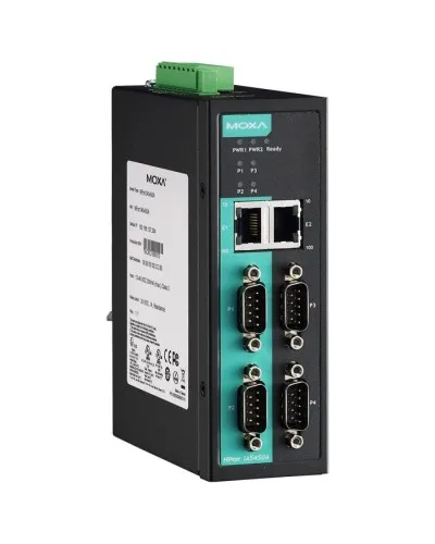 NPort IA5450A. 4-портовый усовершенствованный преобразователь. MOXA в Вологде