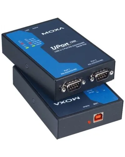 UPort 1250. Преобразователь интерфейсов USB в RS-232/422/485. MOXA в Вологде