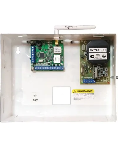 NV 1010c. Устройство оконечное объектовое приемно-контрольное c GSM коммуникатором. NAVIgard в Вологде