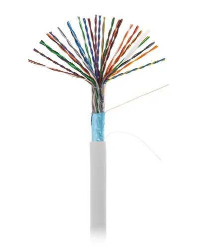 F/UTP 25pair, Cat5, In, PVC (EC-UF025-5-PVC-GY-3). Кабель «витая пара» (LAN) для структурированных систем связи. NETLAN в Вологде