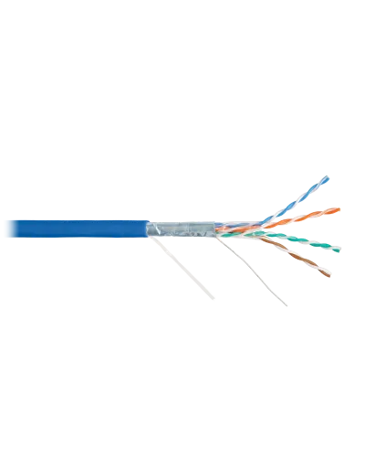 F/UTP 4pair, Cat5e, Solid, In, нг(А)-HF (NMC 4200C-BL). Кабель «витая пара» (LAN) для структурированных систем связи. NIKOMAX в Вологде