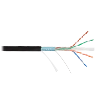 F/UTP 4pair, Cat6, Solid, Out, PVC (NMC 4240B-BK). Кабель «витая пара» (LAN) для структурированных систем связи. NIKOMAX