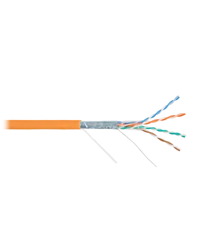 F/UTP 4pair, Cat5e, Solid, In, нг(А)-HF (NMC 4200C-OR). Кабель «витая пара» (LAN) для структурированных систем связи. NIKOMAX в Вологде