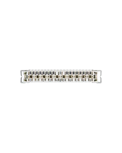 NMC-PL10-DU-10 (10 шт). Плинт размыкаемый, (0...9), крепление под кронштейн и круглые направляющие. NIKOMAX в Вологде