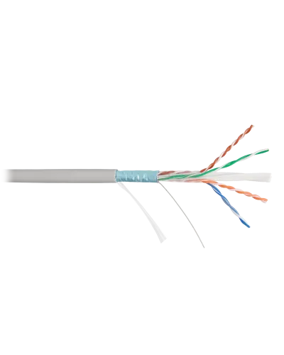 F/UTP 4pair, Cat6, Solid, In, нг(А)-HF (NMC 4240C-GY). Кабель «витая пара» (LAN) для структурированных систем связи. NIKOMAX в Вологде