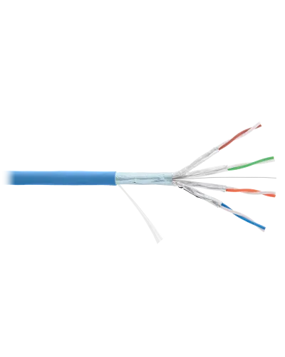 F/FTP 4pair, Cat6a, Solid, In, нг(А)-HF (NMC 4355C-IB). Кабель «витая пара» (LAN) для структурированных систем связи. NIKOMAX в Вологде