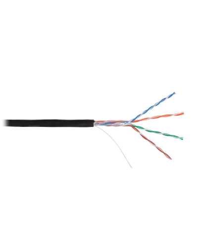 U/UTP 4pair, Cat5e, Solid, Out, PVC (NMC 4100B-BK). Кабель «витая пара» (LAN) для структурированных систем связи. NIKOMAX в Вологде
