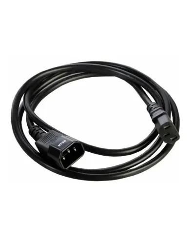 NTSS-PC13141 C13-С14 проводник.:3х0.75мм2 1м 220В 10А черный. Кабель питания. NTSS в Вологде
