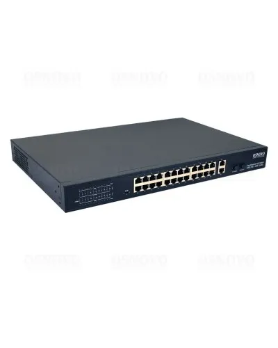 SW-62422(400W). Коммутатор 24-портовый  Fast Ethernet с PoE. OSNOVO в Вологде