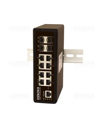 SW-70804/IL. Промышленный коммутатор Gigabit Ethernet на 12 портов. OSNOVO в Вологде