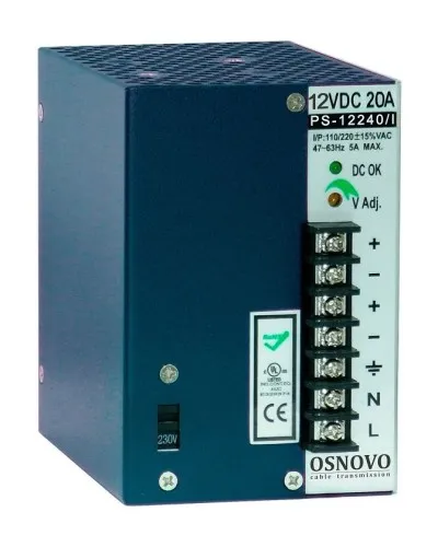 PS-12240/I. Блок питания промышленный. OSNOVO в Вологде
