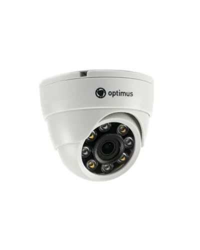 IP-E022.1(2.8)PF_V.1. Видеокамера IP купольная. Optimus в Вологде
