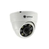 IP-E024.0(2.8)PL_DP03. Видеокамера IP купольная. Optimus