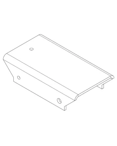 PERCo-MB-16.8. Накладка прямая верхняя. PERCo в Вологде