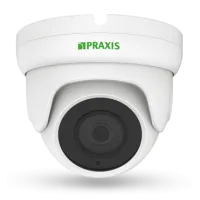 PE-7141IP 2.8. Видеокамера IP купольная. Praxis