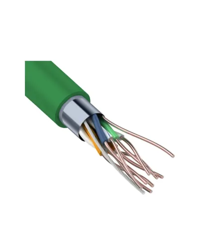 F/UTP, CAT 5e, нг(А)-LSLTx, 4х2х0,52мм, 24AWG, INDOOR, SOLID, зеленый, 305м REXANT (01-0161). Кабель «витая пара» (LAN) для структурированных систем связи. Rexant в Вологде