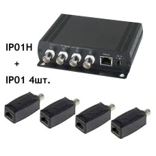 IP01K. Удлинитель Ethernet. SC&T