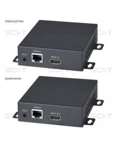 HE20E. Удлинитель HDMI, ИК-сигнала, RS232. SC&T в Вологде