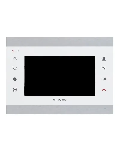 SL-07N Cloud (Silver+White). Монитор домофона цветной с функцией «свободные руки». SLINEX в Вологде